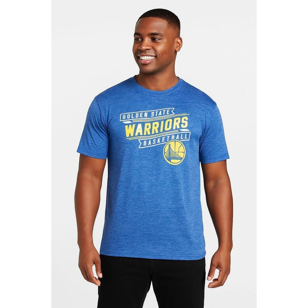 Golden State Warriors Tx3 Cool Mens T-Shirt Blue Lg Nba Basketball Streetwear